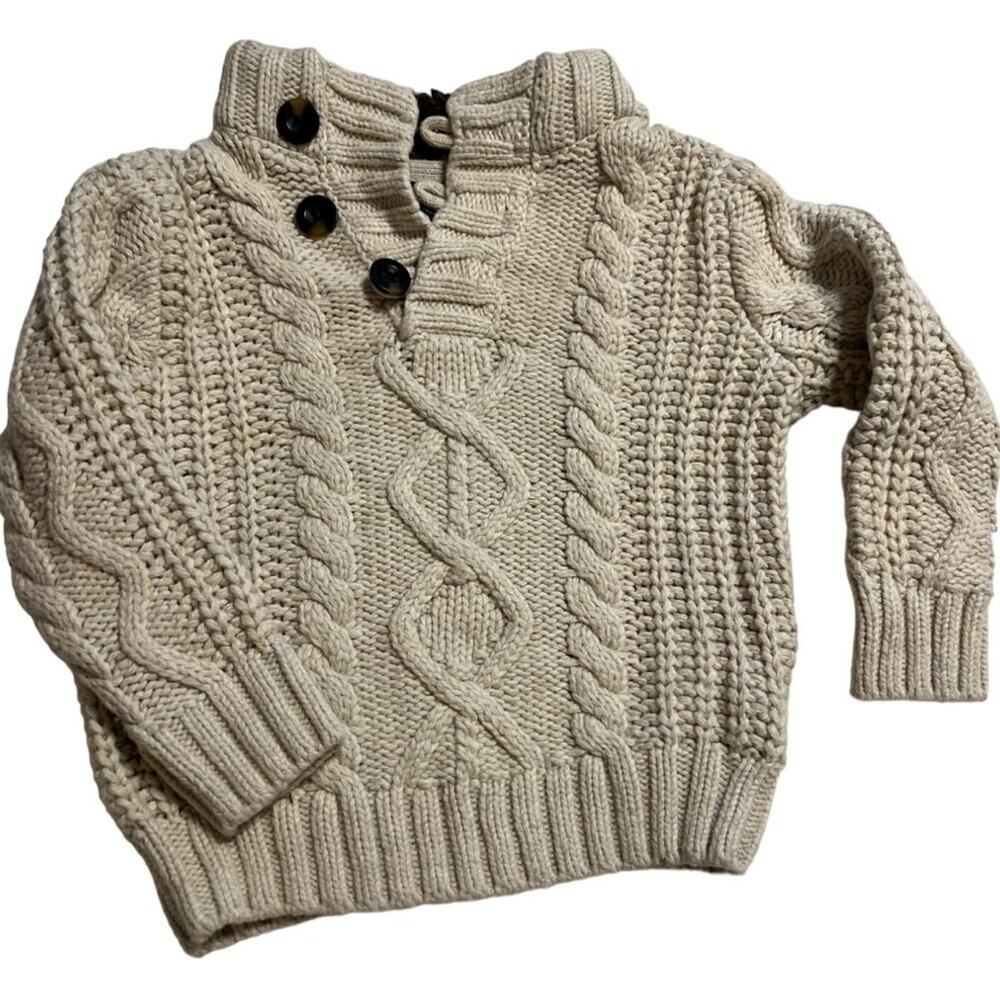 Baby GAP Pullover Cable Knit Sweater Infant Size 12-18 months